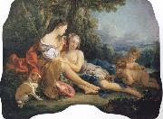 Francois Boucher Spring oil on canvas